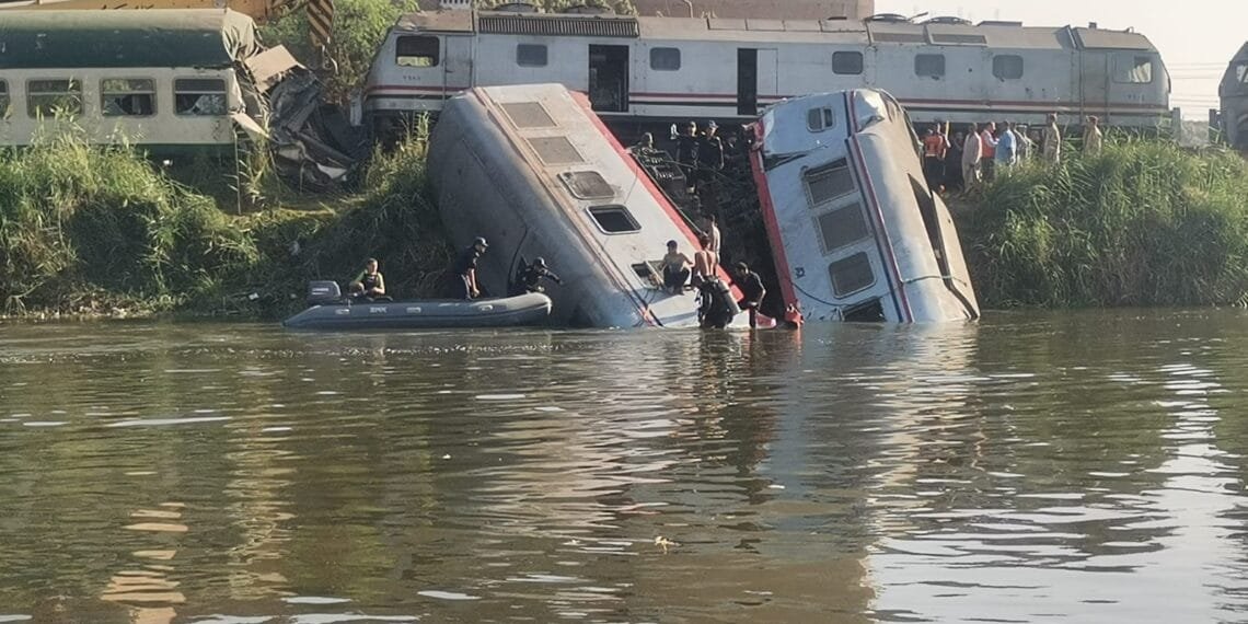 حادث قطار المنيا
